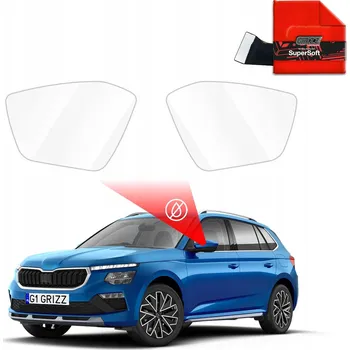 Polep vozidla Fólie proti dešti na zrcátka pro Škoda Kamiq (2019-2023)