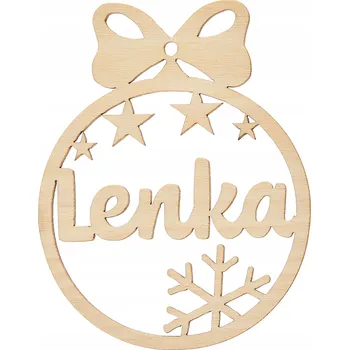 Vánoční dekorace Vánoční Koule zdobená sněhová vločka 10,2 cm 1 ks