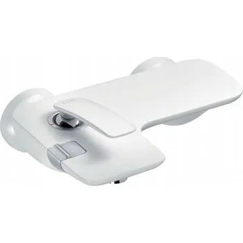 Vodovodní baterie Vanová baterie páková nástěnná Kludi BALANCE bílá