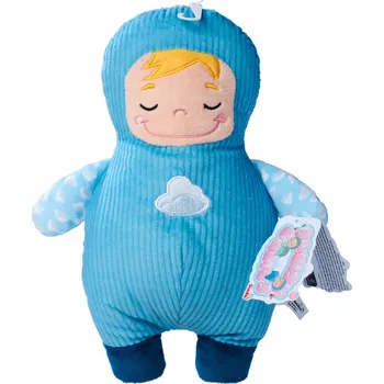 plyšák SQUISHBABIES MY LOVE PLYŠOVÁ HRAČKA MIMINKO V MODRÉM OBLEČKU 28 CM