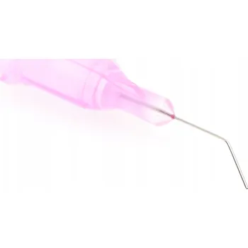 Lepící sada ZAHNUTÁ DÁVKOVACÍ JEHLA PRO DÁVKOVÁNÍ TAVIVA, FLUXU A LEPIDLA 30G 0,16MM