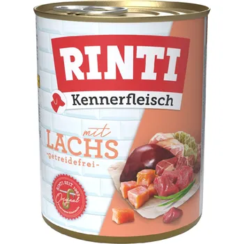 Krmivo pro psa 24ks-24x800g RINTI Kennerfleisch losos - výhodné balení
