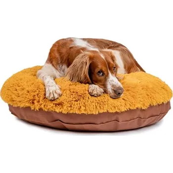 Pelíšek pro psa Samohýl Exclusive Matrace kulatá Aries hnědá 60cm