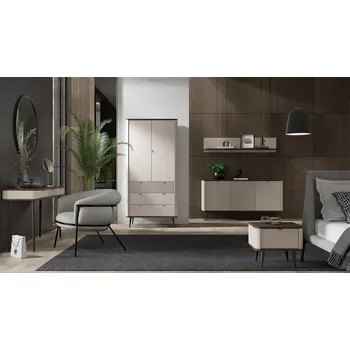 Ložnicová sestava Jurek Ložnice Marly 1 Vyber provedení: Kašmír + ořech