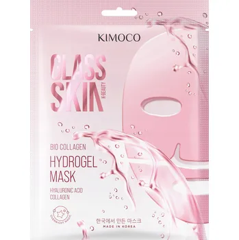 Pleťová maska Kimoco Glass Skin hydrogelová maska rozjasňující a hydratační s kyselinou