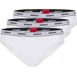 Dámské kalhotky 3ks 50469657 100 bílá Hugo Boss Barva: Bílá, Velikost: M