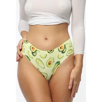 Dámské spodní prádlo Kalhotky AVOCADO simple classic žluté - Julimex Velikost: S