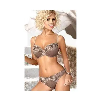 Kalhotky Dámské kalhotky Abigail GF 259P tmavě béžová - Gaia Barva: tmavě béžová, Velikost: L