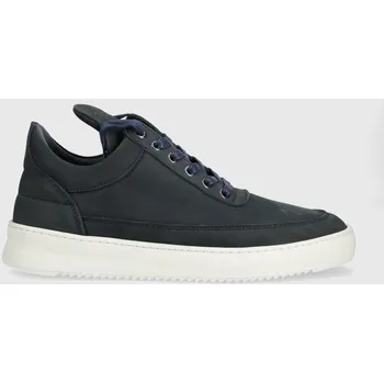 Pánská obuv Semišové tenisky Filling Pieces Low Top Ripple Nubuck, 41, námořnická modř, 59X