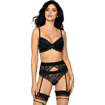 Podvazkový pás Dámský podvazkový pás LAGERTA - Roza Barva: Bílá, Velikost: S/M