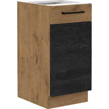 Kuchyňská skříňka Spodní skříňka 40 D 1F BB VIGO dark wood/dub lancelot