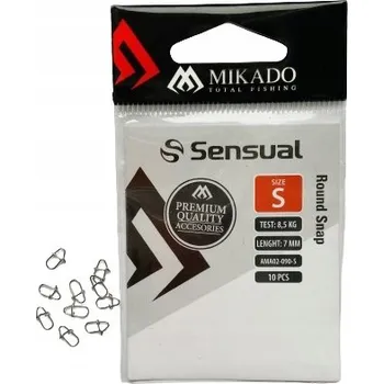 Otočná karabinka Mikado Round Snap S