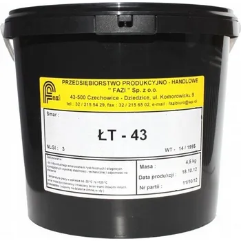 Mazivo pro ložiska FAZI ŁT-43 9 kg