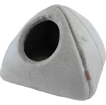 Pelíšek pro psa Samohýl Exclusive Iglú flanel Lilly šedá 45x45cm