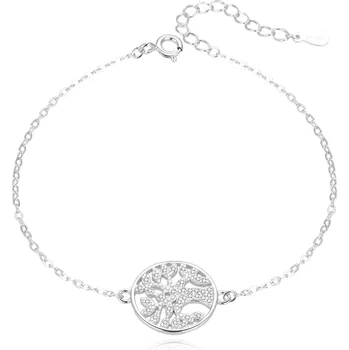 Náramek AGATO Stříbrný náramek se stromem života AGB593/21