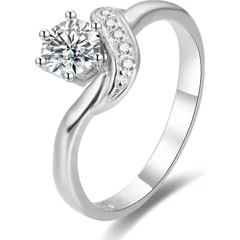 Prsten AGATO Luxusní stříbrný prsten se zirkony AGG345 Velikost: 50 (2,15 g)