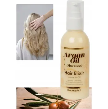 Vlasová regenerace Elixír na vlasy Marocco Arganový olej Regenerační Zklidňující 100 ml