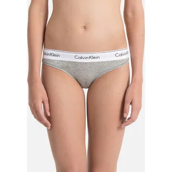 Kalhotky Kalhotky F3787E-020 šedá - Calvin Klein Barva: šedá, Velikost: S