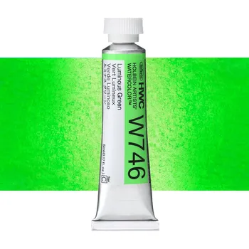 Vodová barva Akvarelová barva Holbein 5 ml - Luminous Green