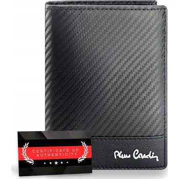 Peněženka Peněženka Pierre Cardin , přírodní kůže, černá - muž