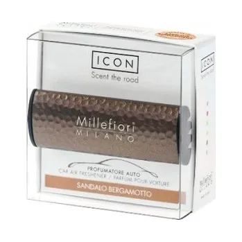 Vůně do auta Icon Osvěžovač vzduchu do auta Hammered Metal Sandalo Bergamotto 1 Ks
