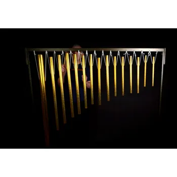 Zahradní sestava Sestava 15 velkých alikvótních meditačních zvonů