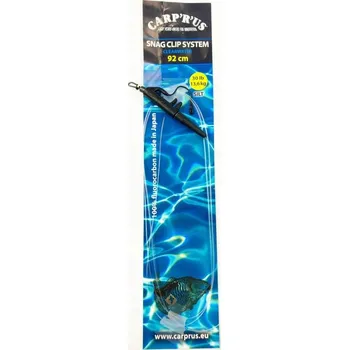 Návazec Carp'R'Us Snag Clip System Silt fluorocarbon 30 kg 92 cm
