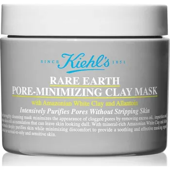 Pleťová maska Kiehl's Rare Earth Deep Pore Cleansing Mask hloubkově čisticí maska s jílem 125 ml