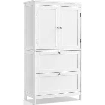 Koupelnový nábytek Skříňka se 2 dveřmi a 2 zásuvkami 60x30x110 cm