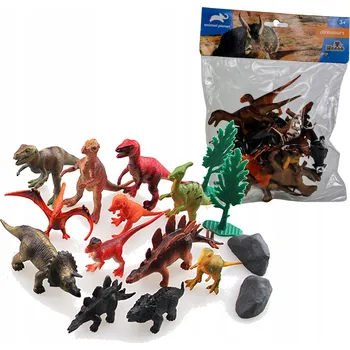 Figurka Sada dinosaurů 12 figurek zvířat Animal Plan