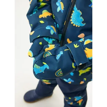 Módní doplněk Unuo Dětské zimní rukavice Polar, Dinosauři - S