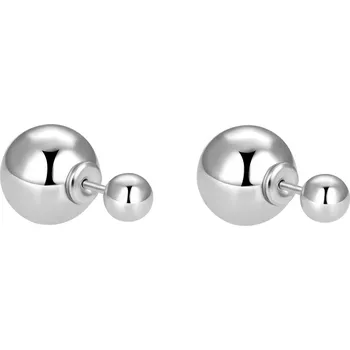 Náušnice AGATO Nadčasové náušnice ze stříbra AGUP2625/2