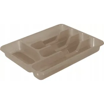 Příborník do zásuvky 229052 Organizér na příbory do zásuvky Sola, tmavě béžový DOMOTTI