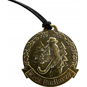 Přívěsek Medaile kulatý BÓR HUNTER - Král pudlařů