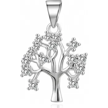Přívěsek AGATO Stříbrný přívěsek strom života s kamínky AGH768