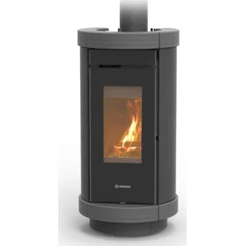 Krbová kamna THERMOROSSI DORICA EVO WOOD METALCOLOR - Kamna na dřevo