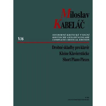 Hudební výchova Drobné skladby pro klavír - Miloslav Kabeláč