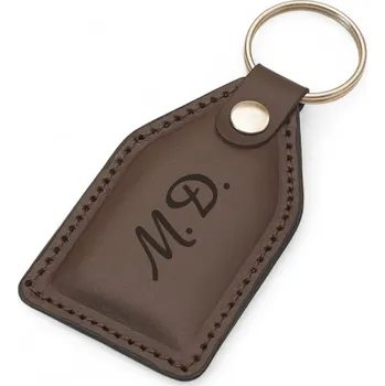 Celokožená klíčenka z hovězí kůže ručně vyráběná Classic