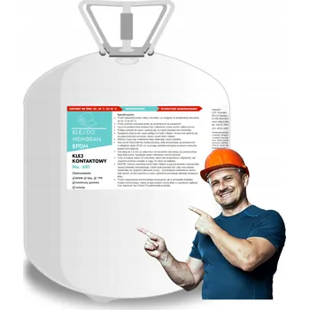 Průmyslové lepidlo Lepidlo na EPDM membrány a izolační fólie ve spreji, bezpečné v 22L nádobě