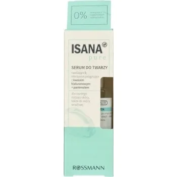 Pleťové sérum ISANA Pure Sérum na Obličej s Kyselinou Hyaluronovou a Panthenolem