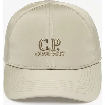 Kšiltovka Kšiltovka C.P. Company Chrome-R Logo Cap Fungi Grey Universal