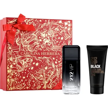 Pánský parfém Carolina Herrera 212 VIP CAROLINA HERRERA 212 VIP Black parfémovaná voda 100 ml + sprchový gel 100 ml