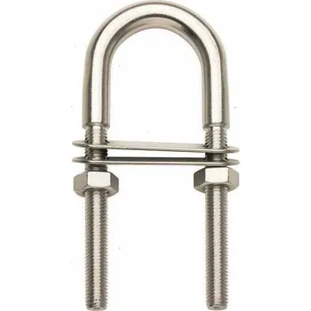 Člun NUTICHE Nerezový lodní U-svorník S se zesíleným okem Varianta: M5 x 85