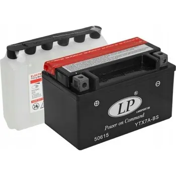 Motobaterie LANDPORT AKUMULÁTOR YTX7A-BS 12V 6AH 152X88X94 (GTX7ABS) BEZÚDRŽBOVÝ - ELEKTROLYT ZVLÁŠŤ (6) UE2019/1148