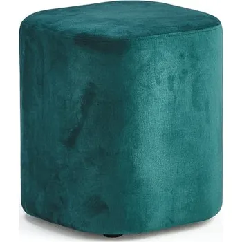 Křeslo Taburet COMFY, samet, smaragdová