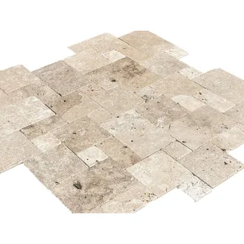 Dlažba Travertin Cappucino obklad / dlažba mini set 1 cm