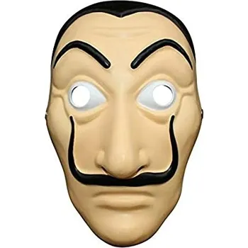 Karnevalová maska Maska na Obličej Papírový dům, Salvador Dalí