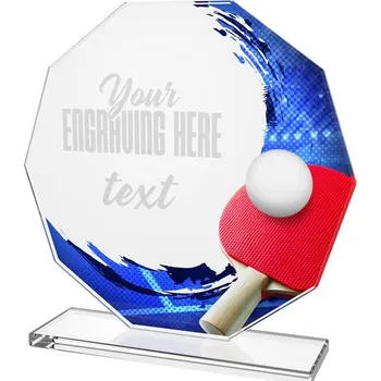 Poháry Bauer Skleněná trofej CR2024301M52 | Stolní tenis