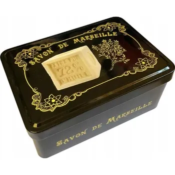 Obraz Kovová Krabička 14x10 cm - Květina Marseille