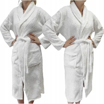 Dámský župan Dámský župan klasický hotelový bílý župan L/XL